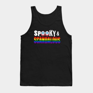 Spooky Scandalous Gay Halloween Tank Top